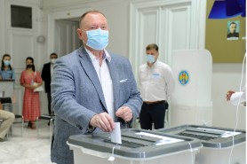 Aureliu Ciocoi a votat pentru o Moldovă inteligentă